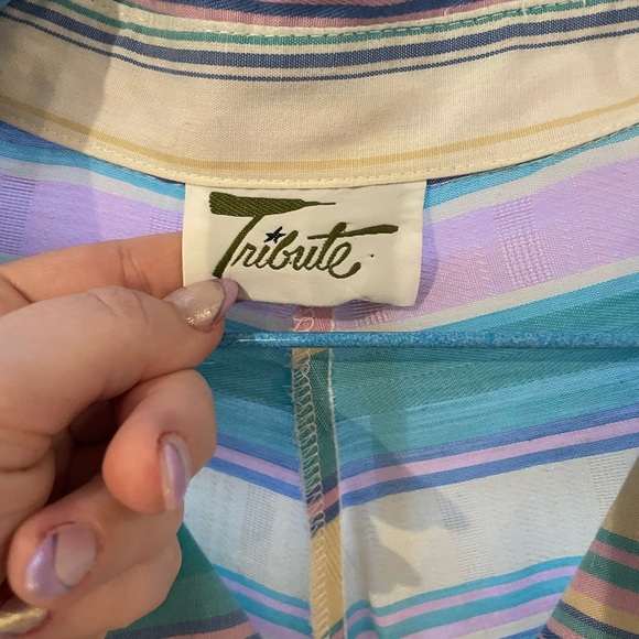 Vintage collared midi dress - Picture 3 of 3